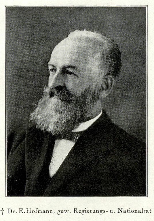 Bildnis von Emil Hofmann