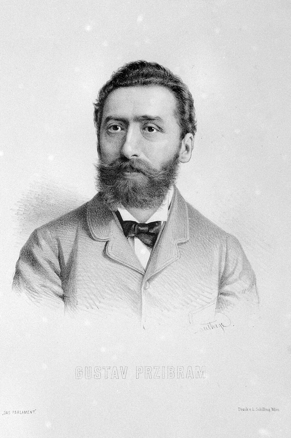 Bildnis von Gustav Przibram